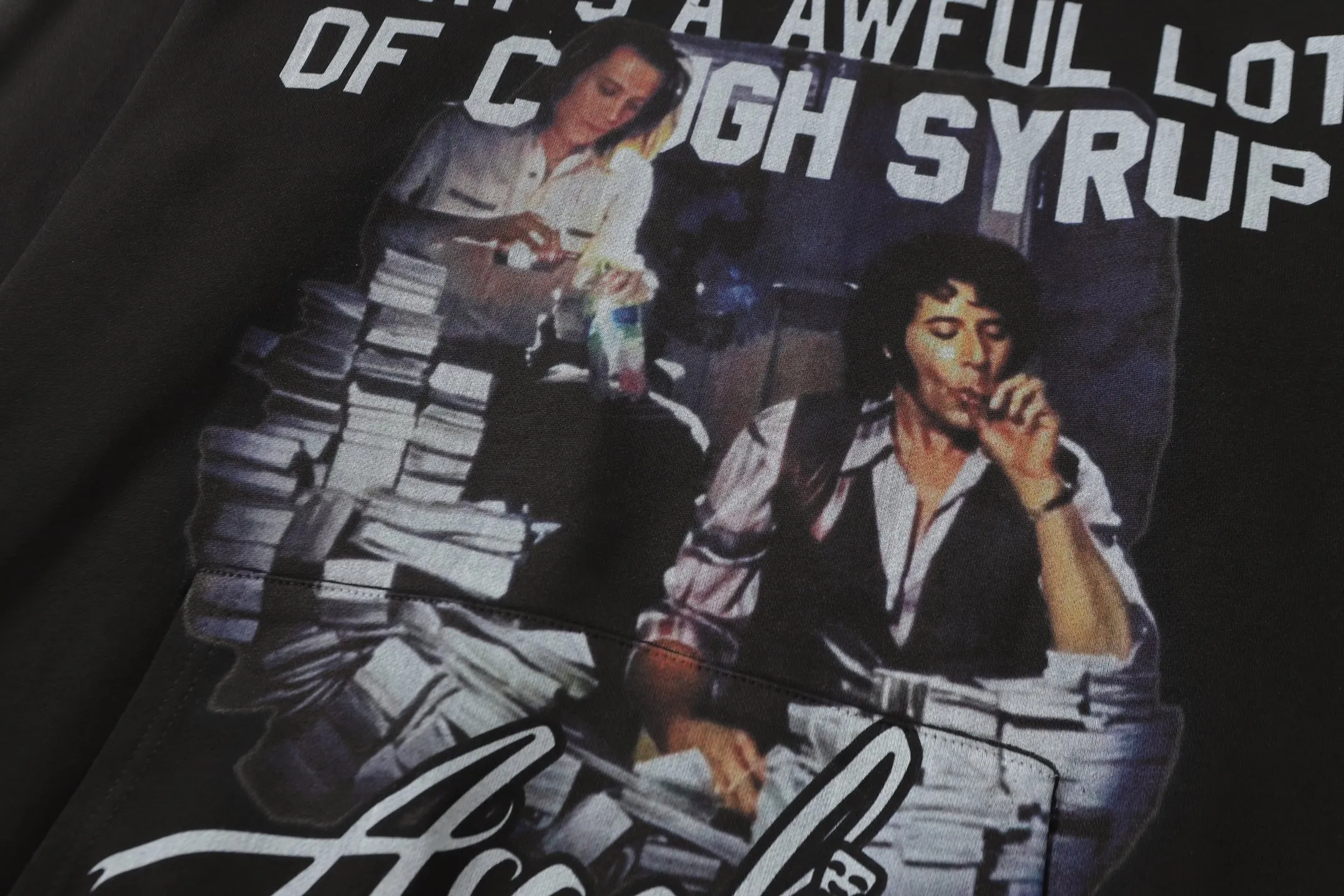 C # ( ） I C THAT'S A AWFUL LOT OF COUGH SYRUP In Stock Same Style. （fabric): 100 Sizes（size）：S-M L X L （colour）：